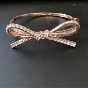 Kate space bow bracelet (rose gold)